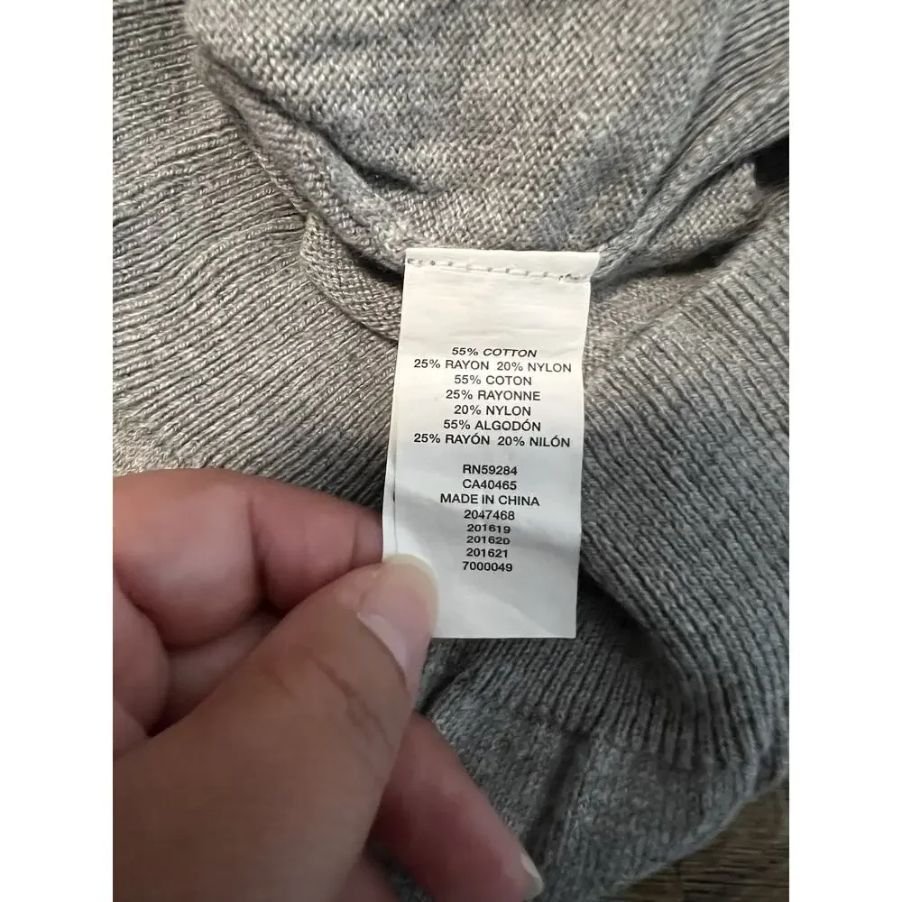 The Children’s Place Gray Argyle Boys Sweater Size Medium 7-8 School Pic Day